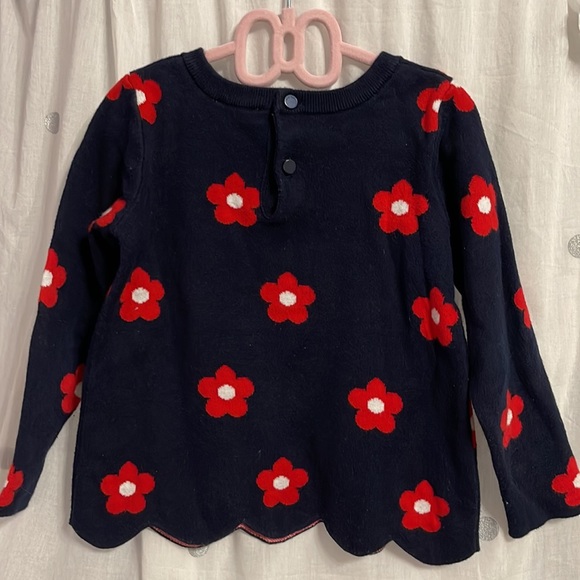 Jacadi Girl Flower Sweater - Picture 2 of 5